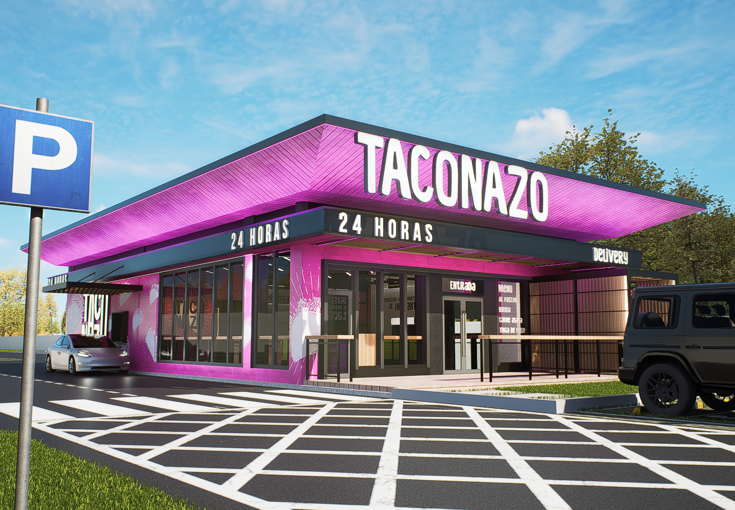 Taconazo Punta Cana — Restaurant architecture and interiors